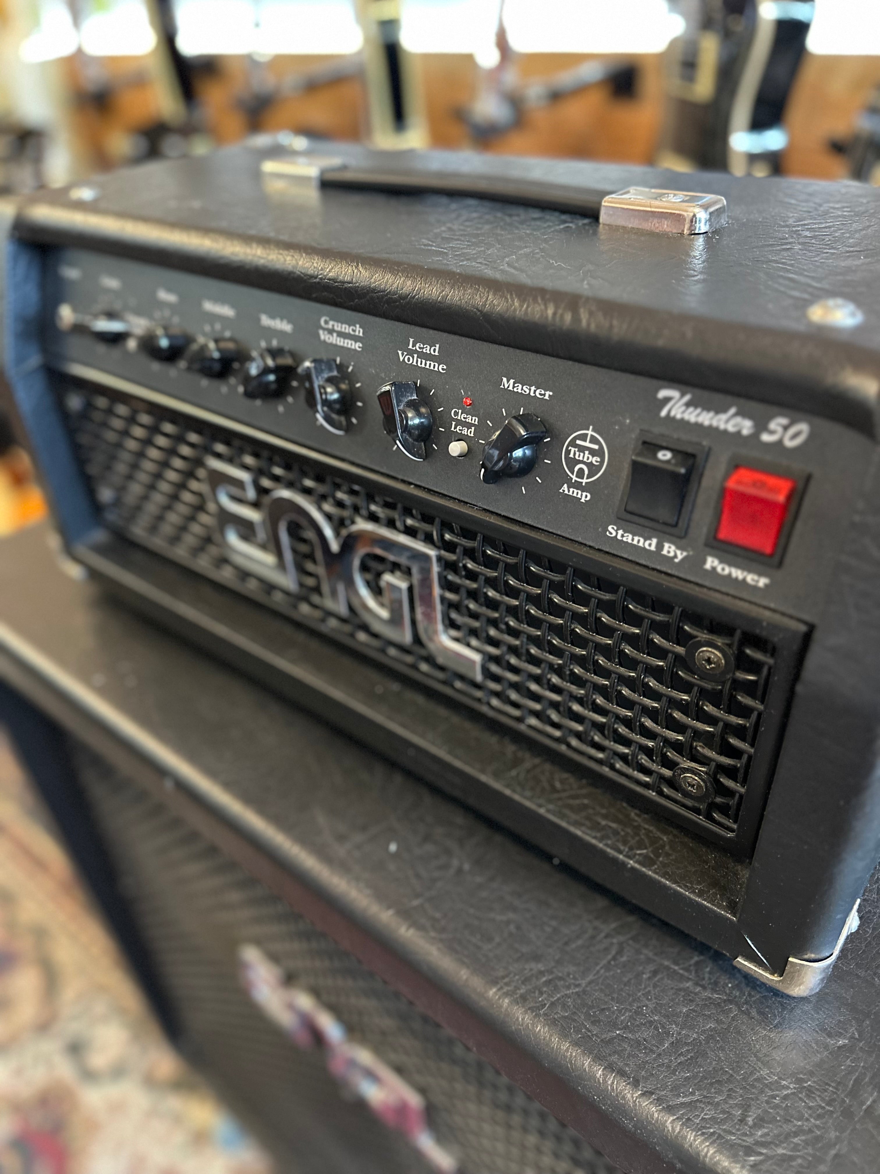 ENGL | Thunder 50 | Head + 4x12 Cabinet | Footswitch | Pre-Loved ENGL | Thunder 50 | Head + 4x12 Cabinet | Footswitch | Pre-Loved